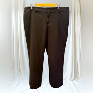 COVINGTON Women’s Essentials Black Dress Pants w pockets EUC